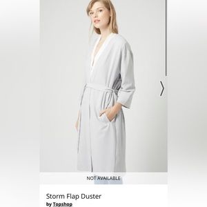Topshop Storm Flap Duster